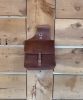 Saddle Bags, Heavy 8.5"x9.5"x4", 10 ounce oiled harness leather